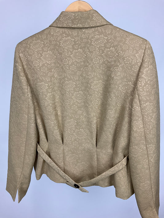 JONES NEW YORK GOLD BLAZER SZ 10