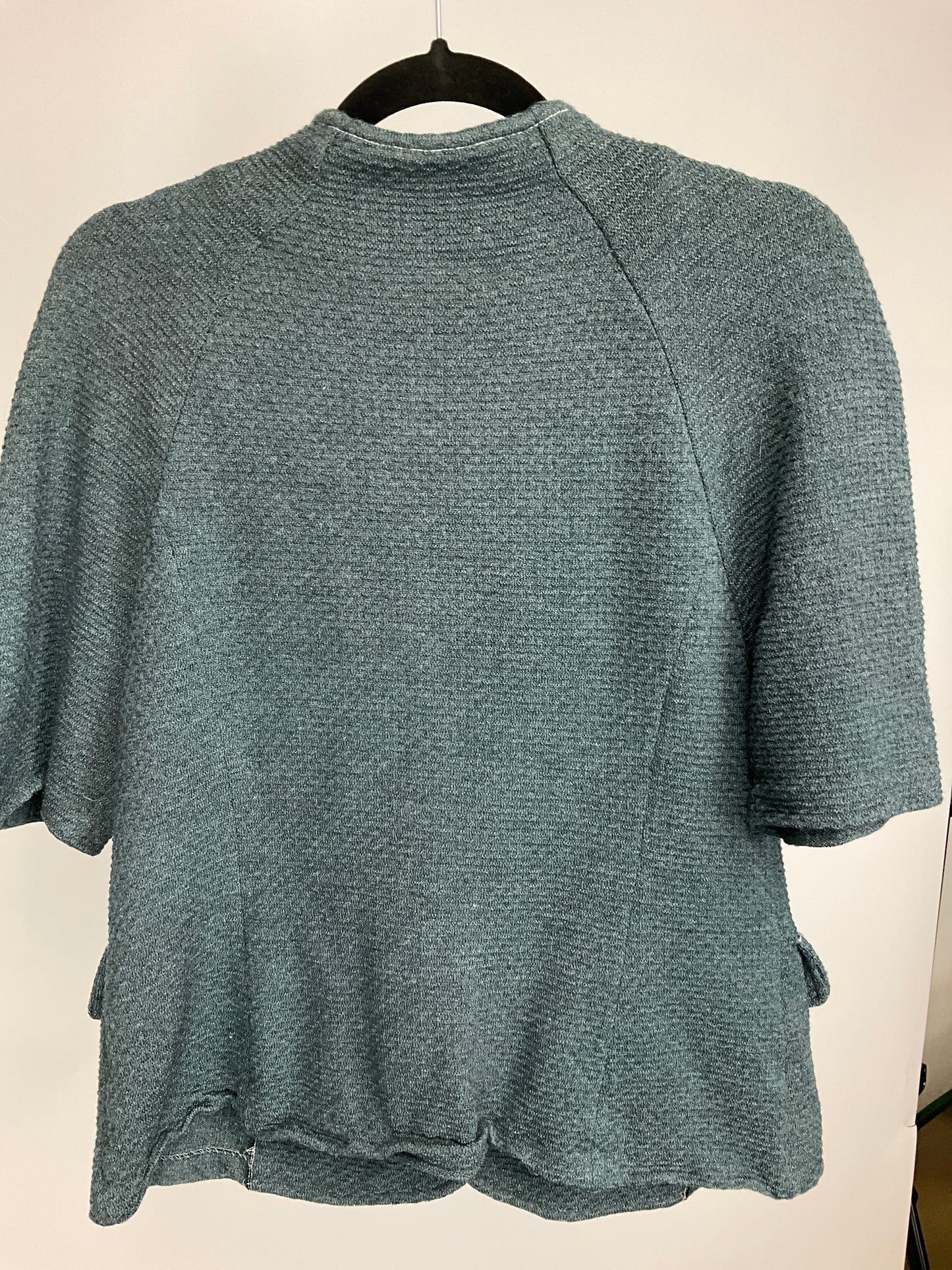 ST JOHN COLLECTION TEAL BLAZER SZ 14