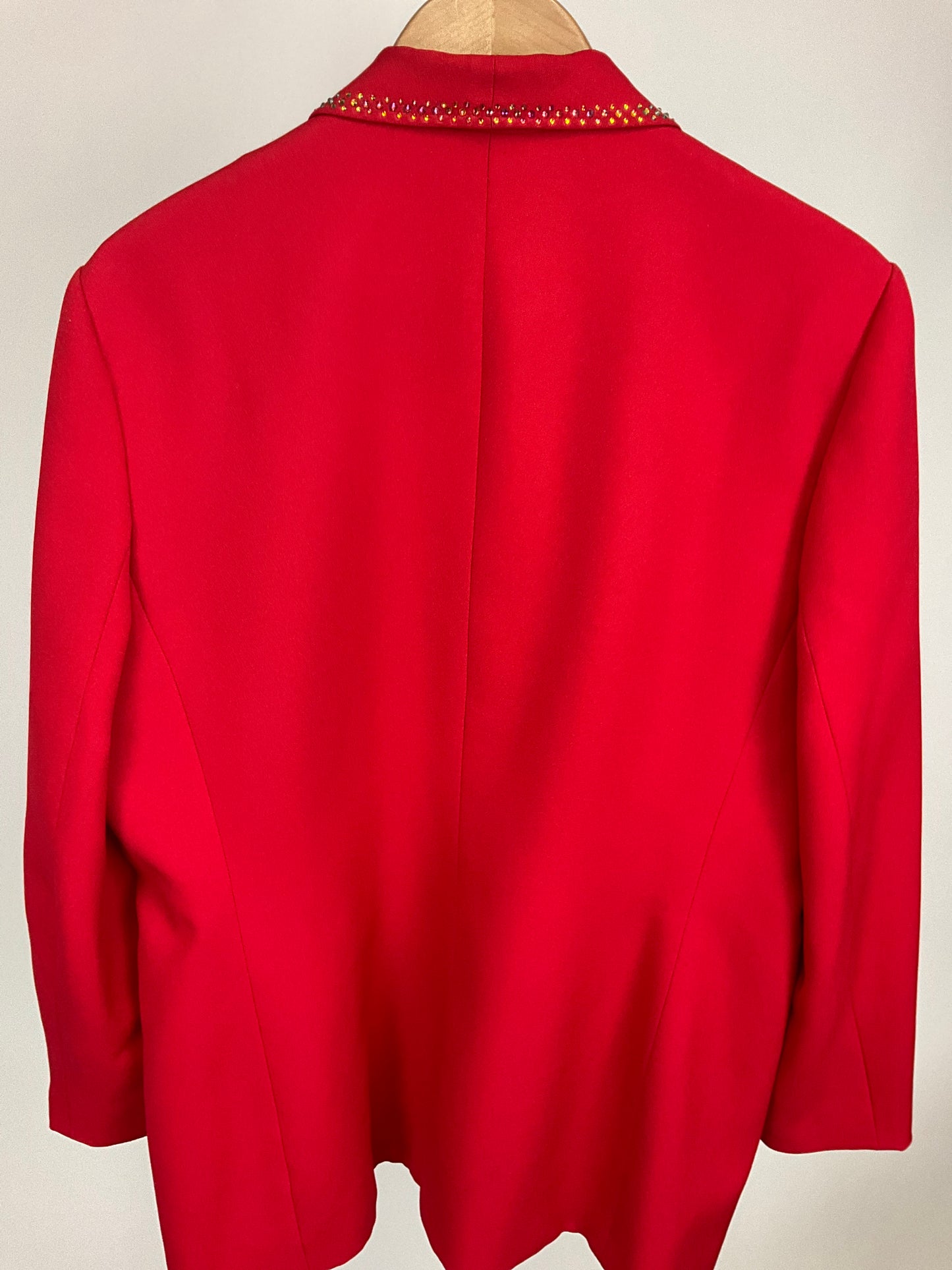 MORGAN MILLER RED BLAZER SZ 16