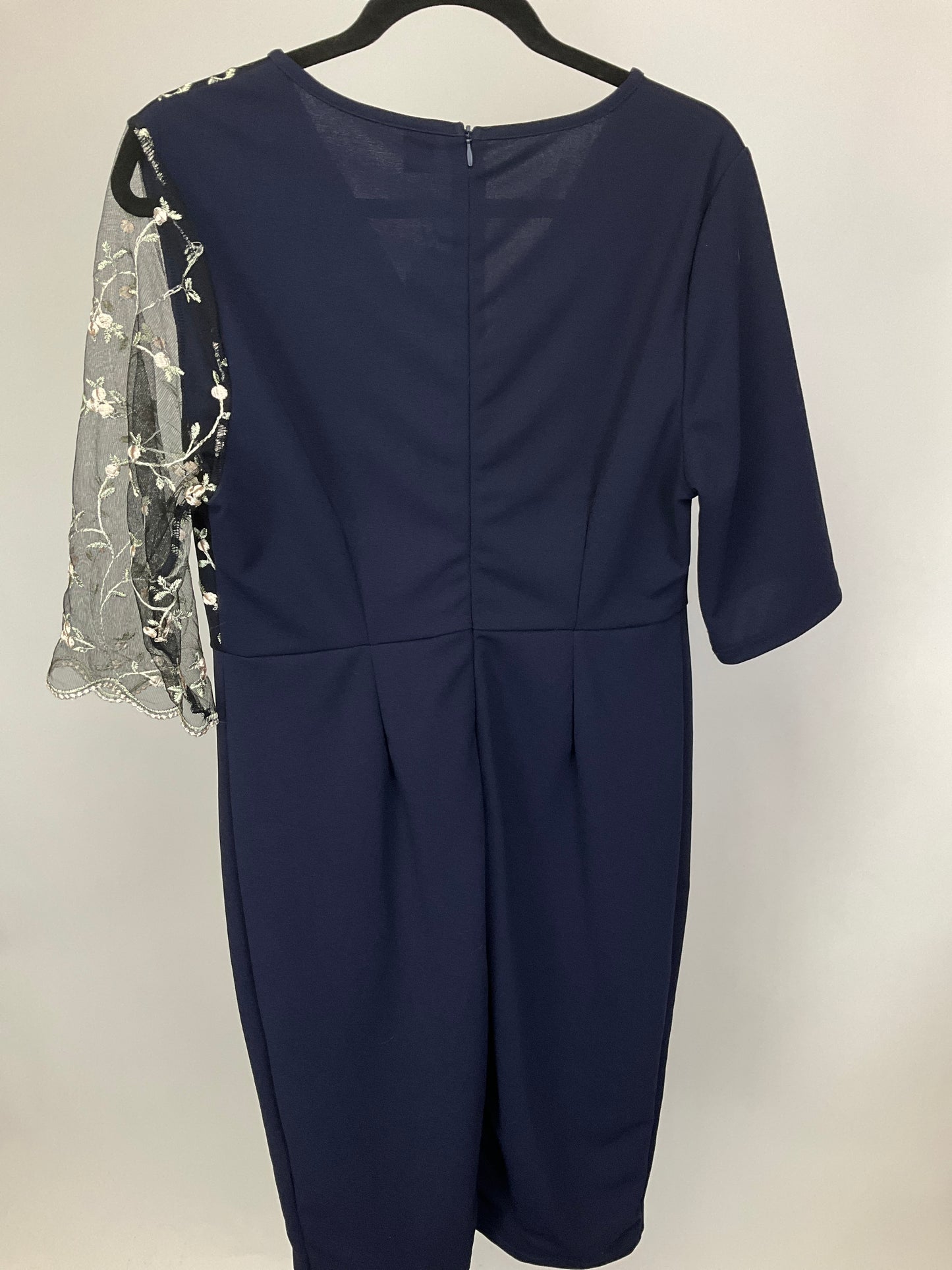 SHEIN BLUE/BLACK DRESS SZ XL