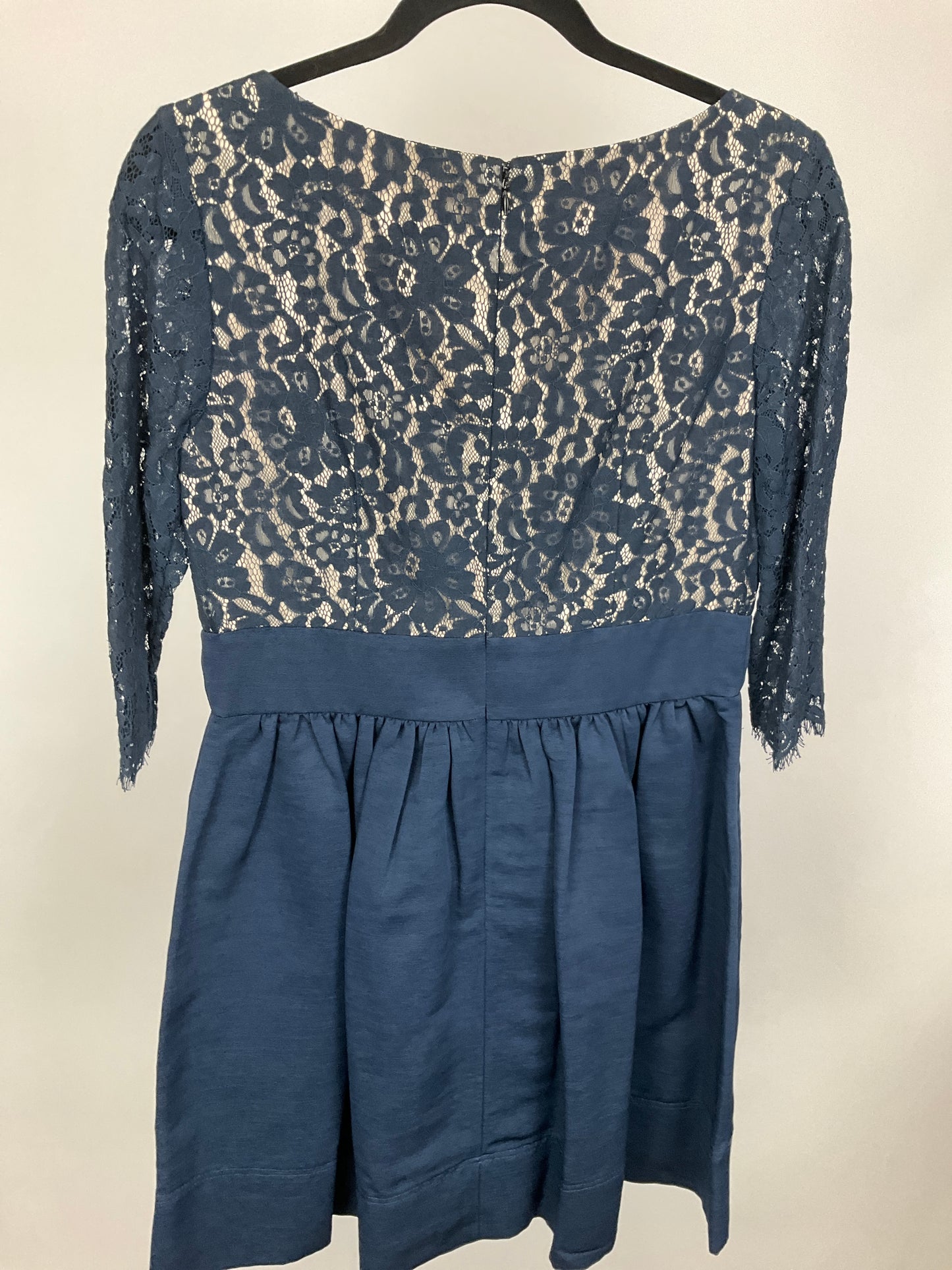ELIZA J NAVY LACE DRESS SZ 10