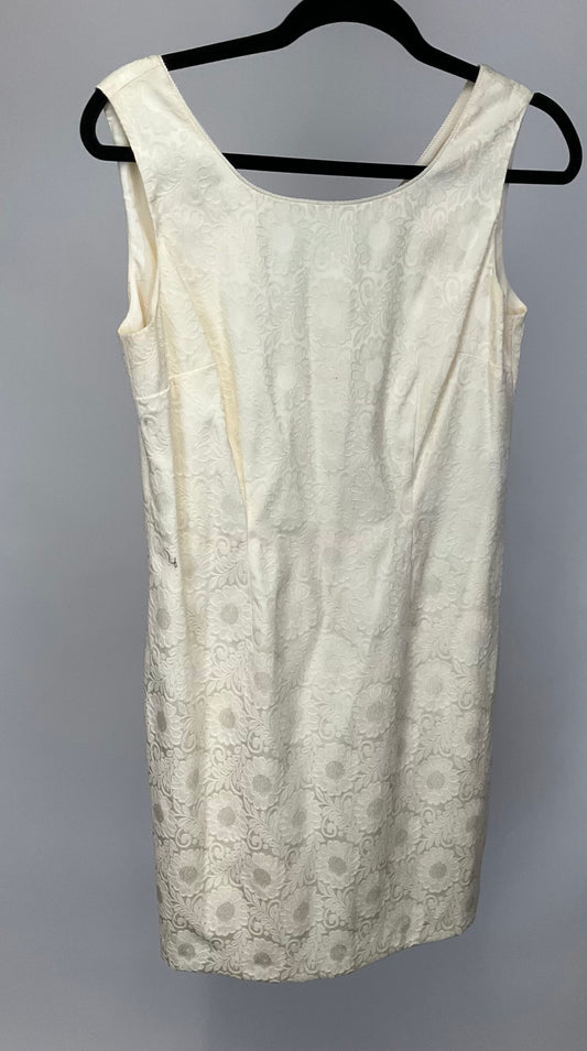 KASPER CREAM DRESS SUIT SZ 8P