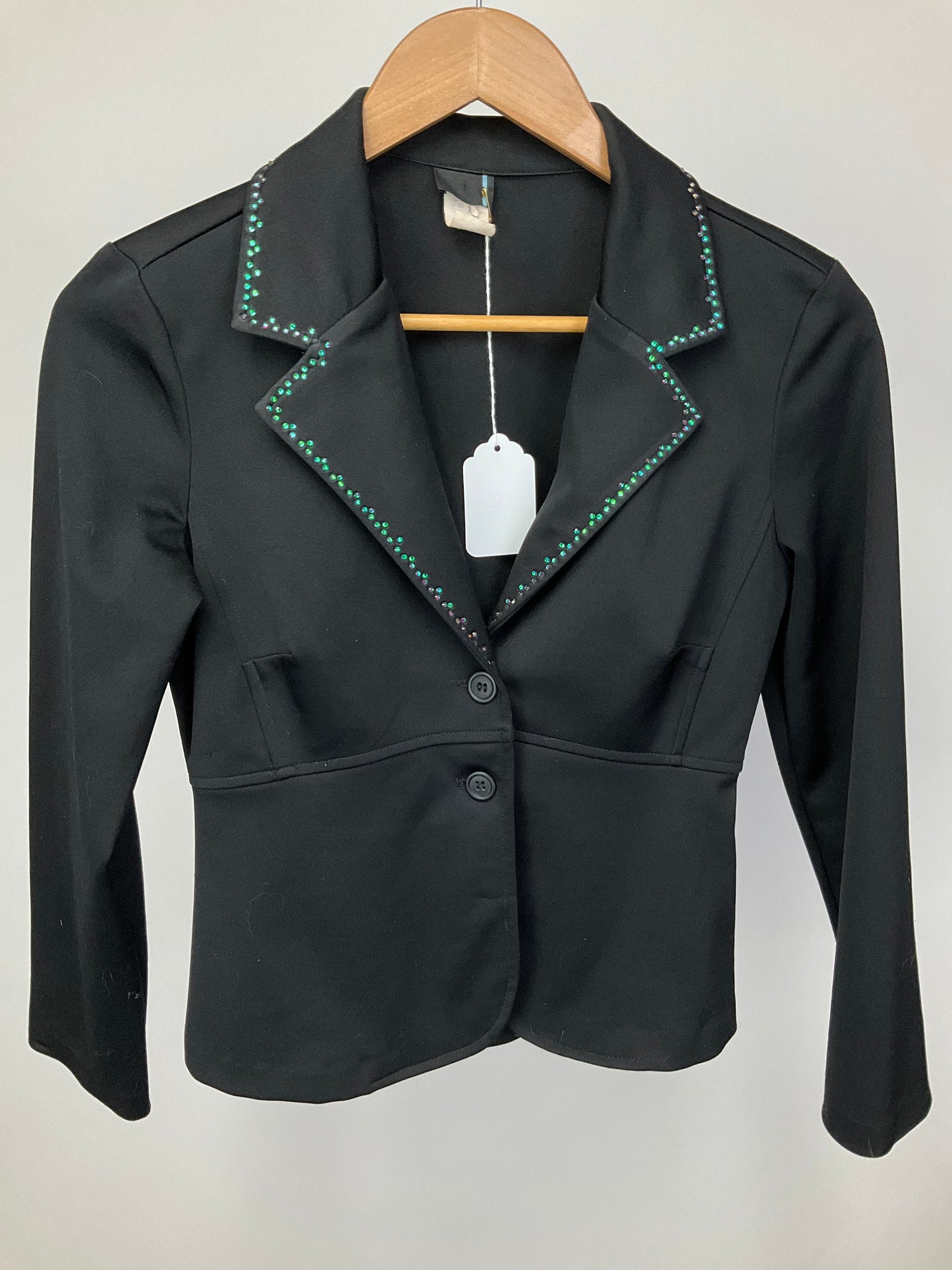 NO BRAND BLACK BLAZER SZ 0