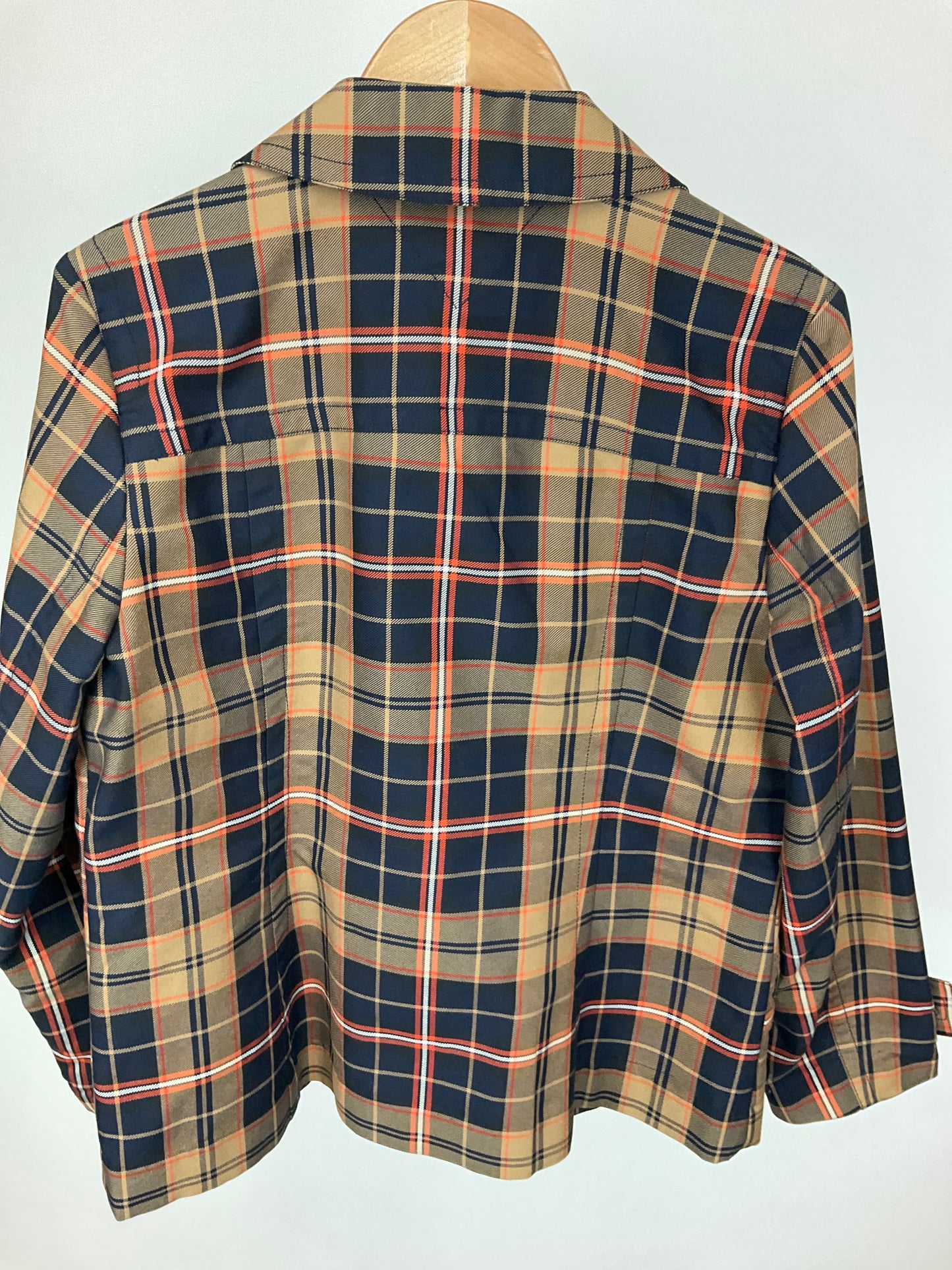 TOMMY HILFIGER PLAID JACKET SZ LG
