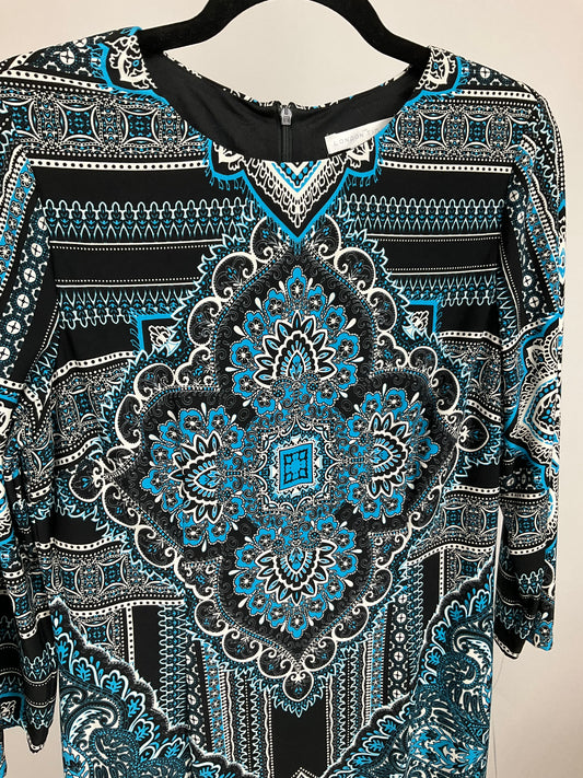 NWT LONDON TIMES BLUE DRESS SZ 10