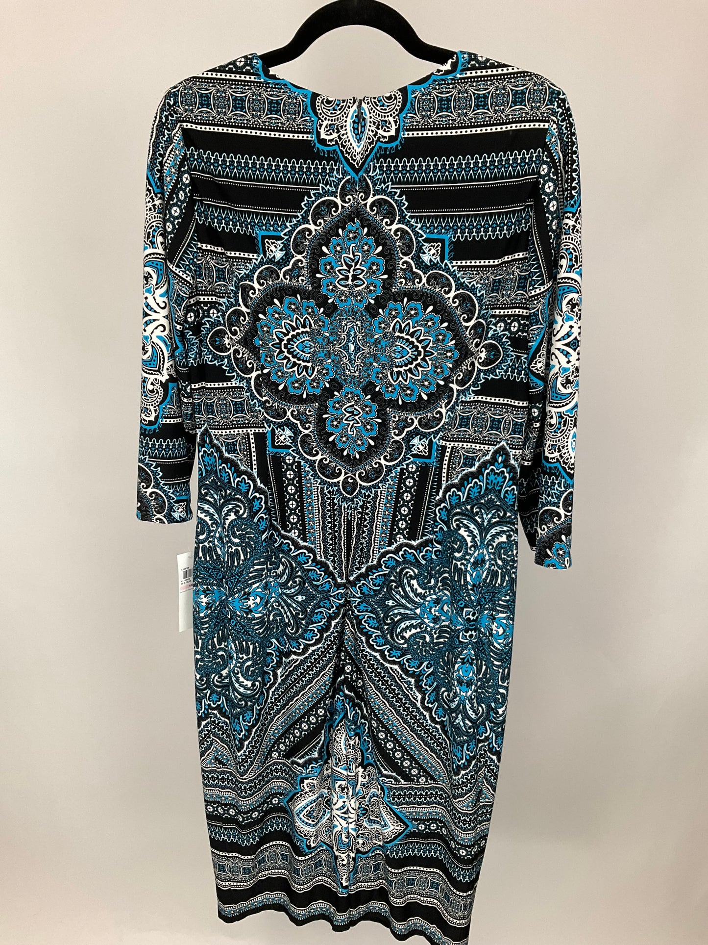 NWT LONDON TIMES BLUE DRESS SZ 10