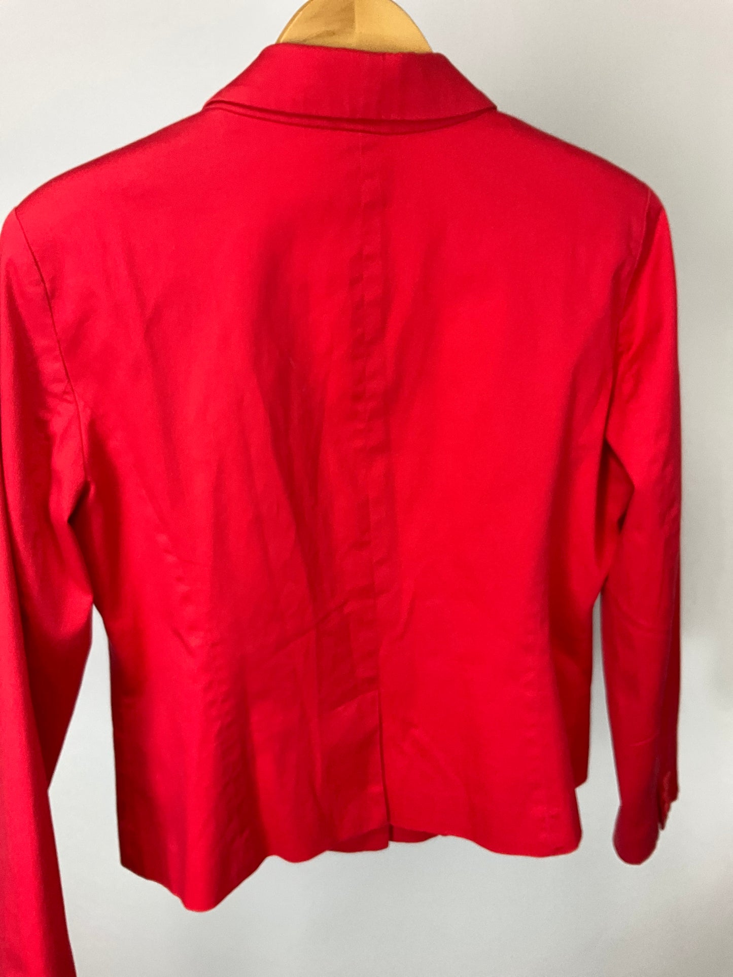METAPHOR RED BLAZER SZ 14