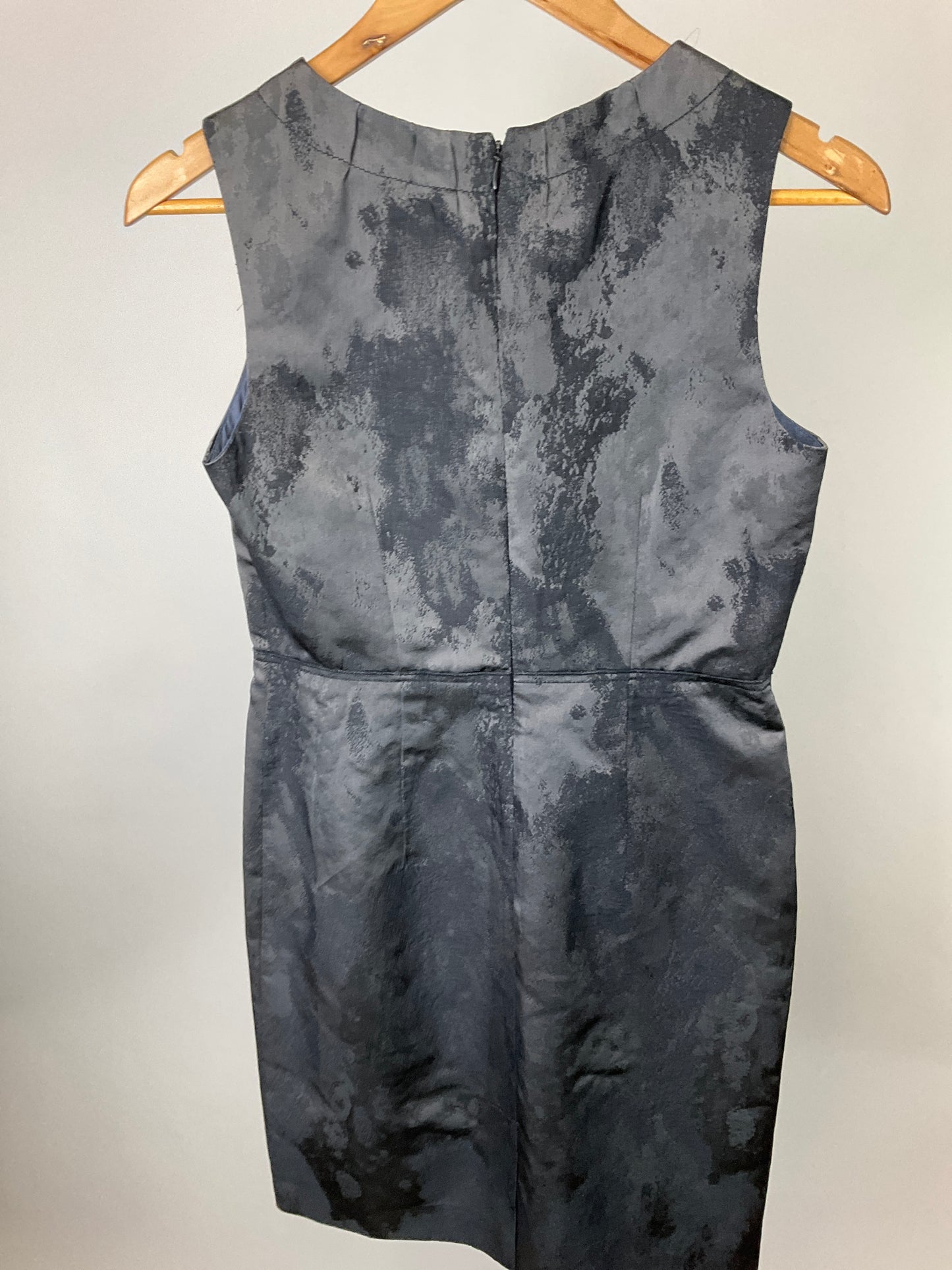 LOFT SILVER STEEL DRESS SZ 4P