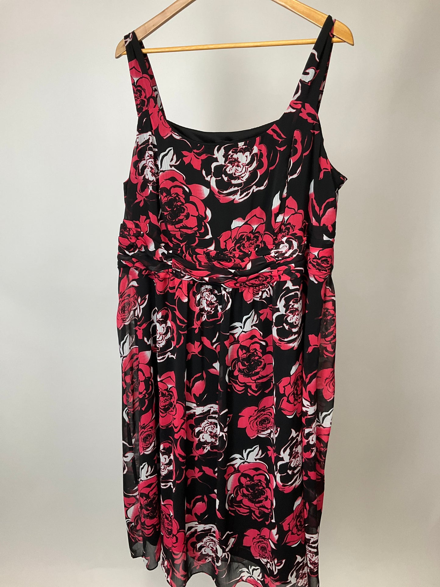 LE BOS PINK/BLACK DRESS SUIT SZ 22W