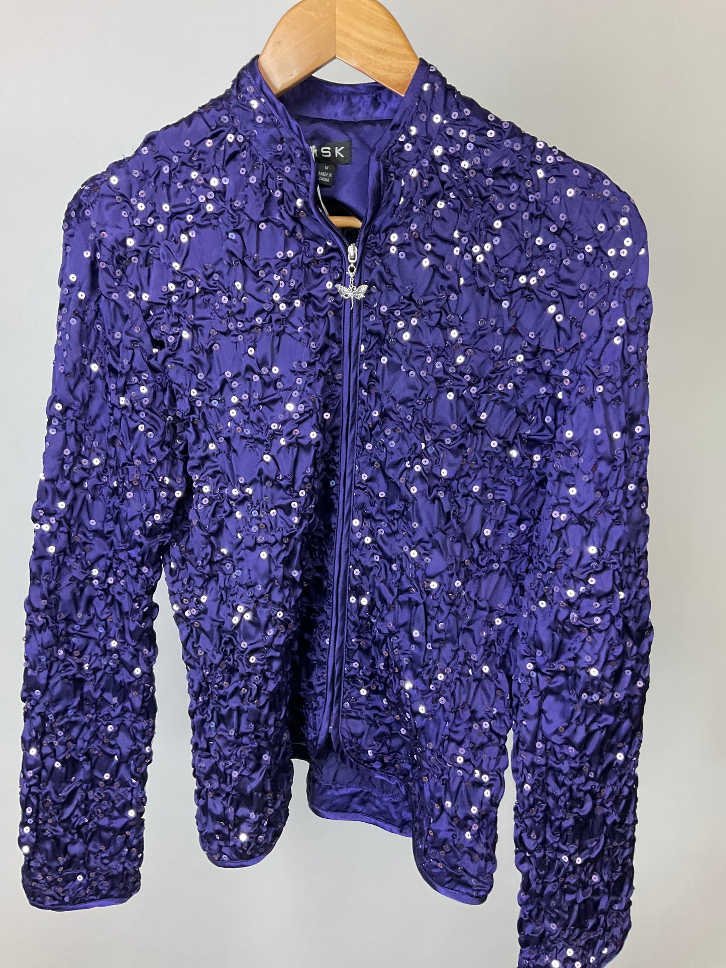 MSK PURPLE JACKET SZ M
