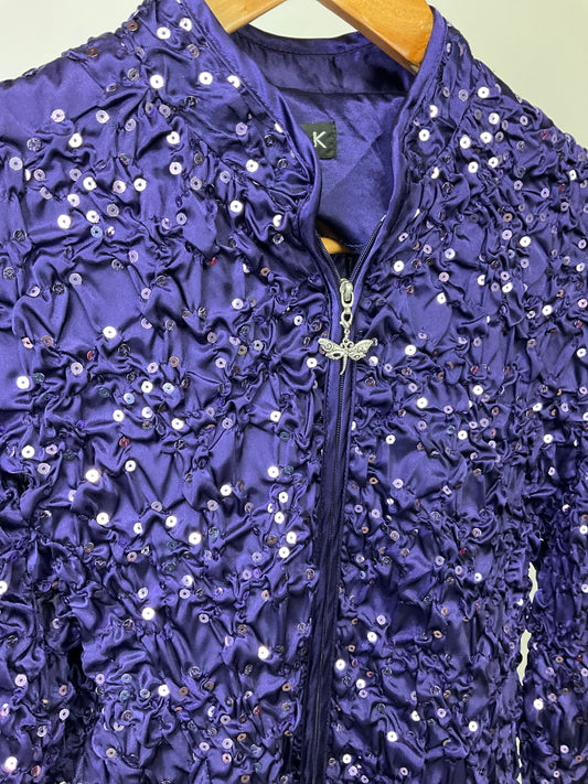 MSK PURPLE JACKET SZ M