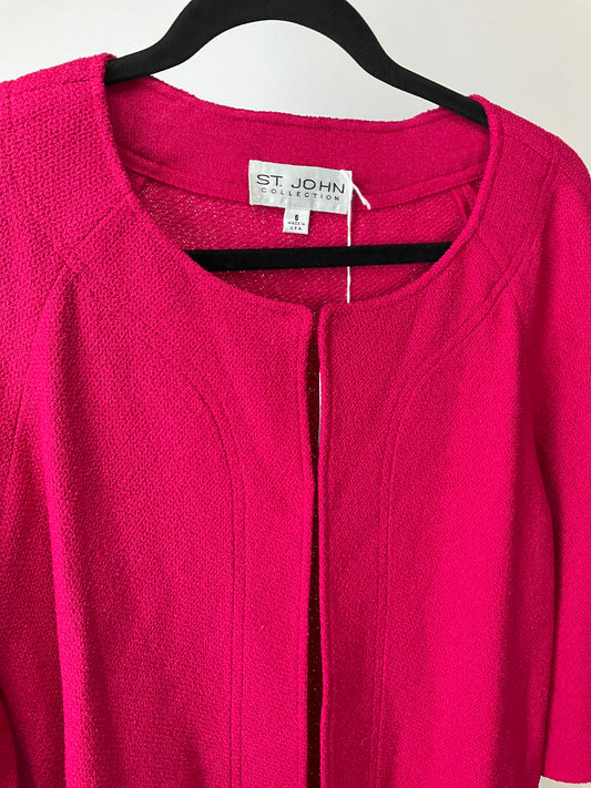 ST JOHN COLLECTION PINK BLAZER SZ 6