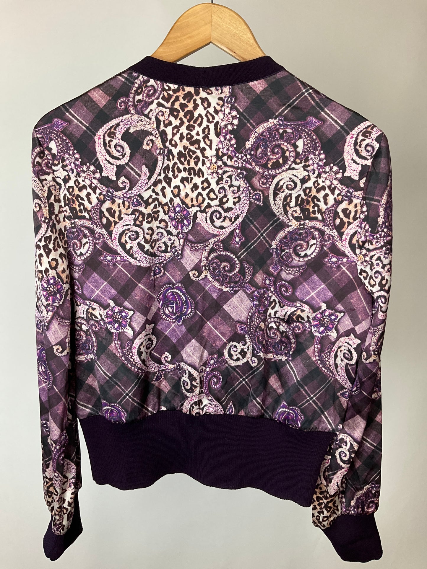 ST JOHN COLLECITON WINE/PURPLE JACKET SZ 8