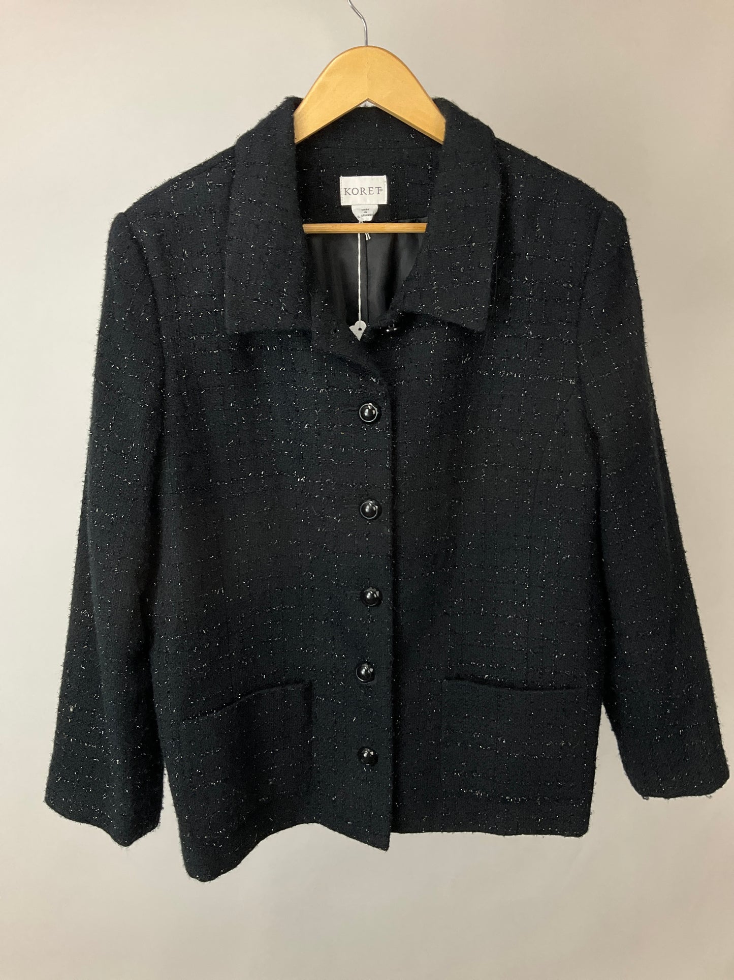 KORET BLACK BLAZER SZ 8/10