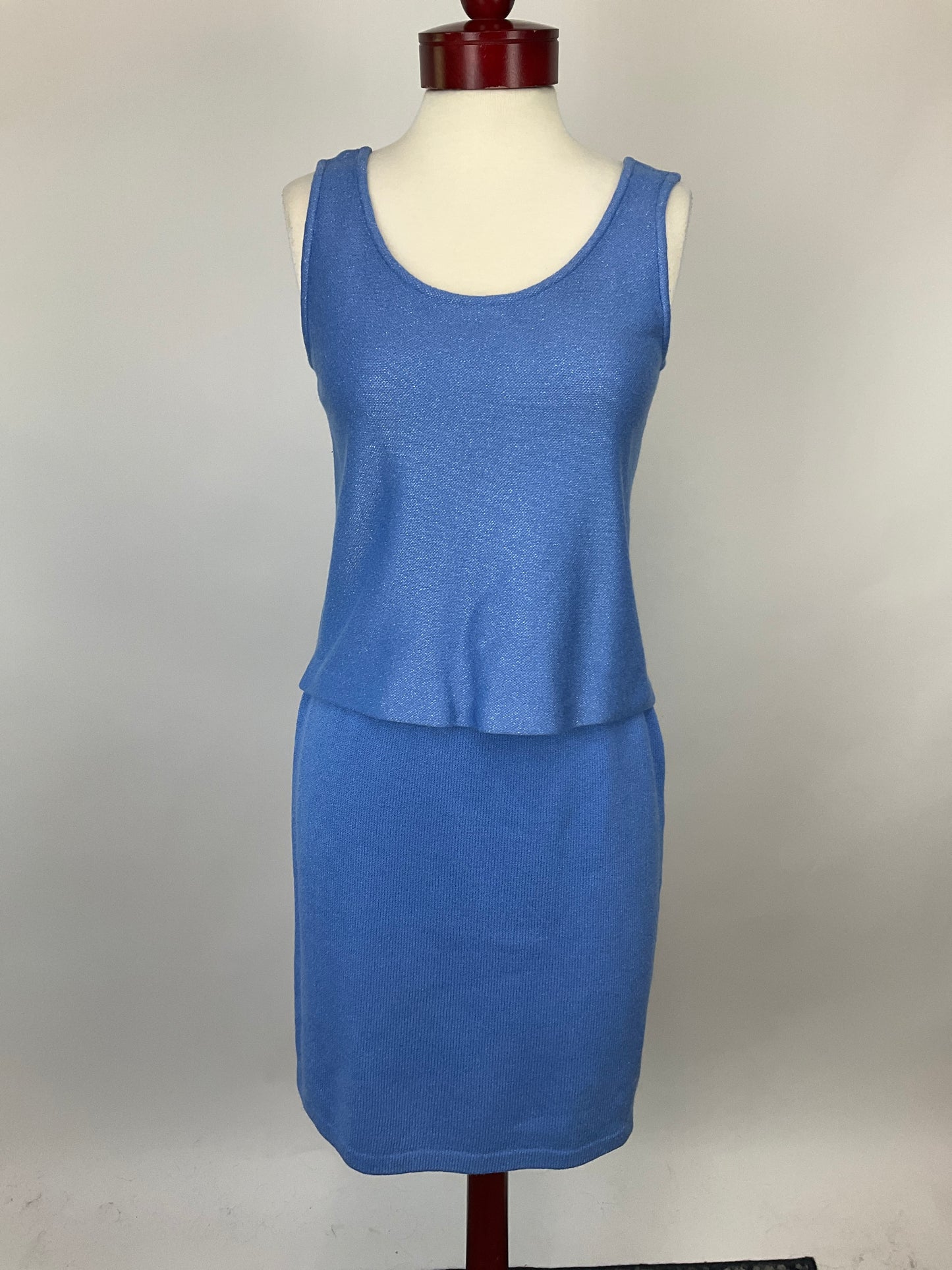 ST JOHN EVENING BLUE 3 PIECE SUIT SZ 6/8