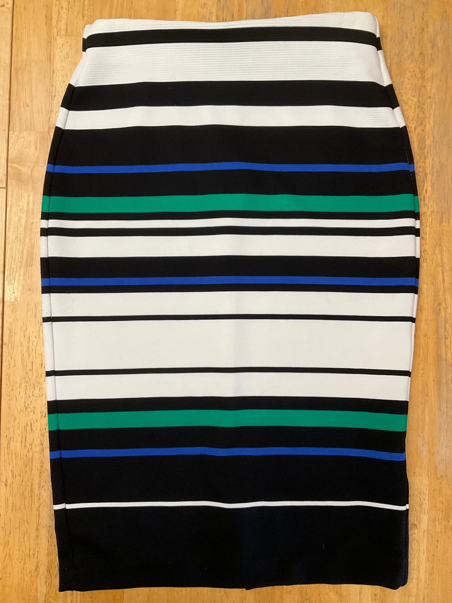 ECI NEW YORK STRIPED SKIRT SZ S