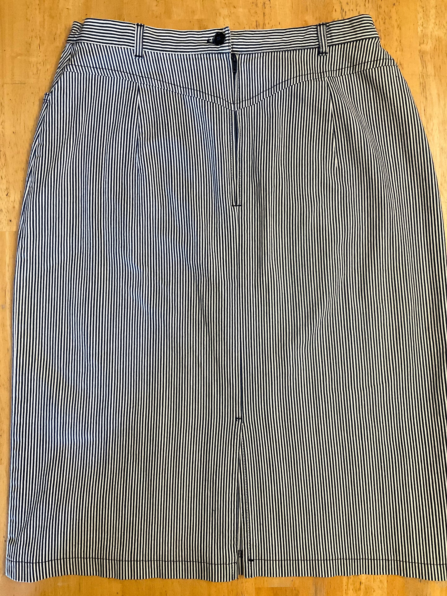 BIANCA BLUE WHITE SKIRT SZ S/M
