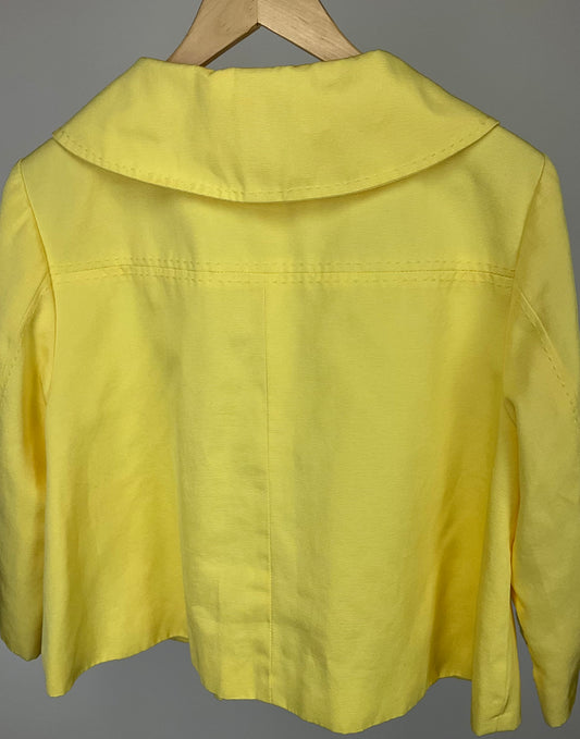 WORTHINGTON PETITE YELLOW BLAZER SZ LARGE
