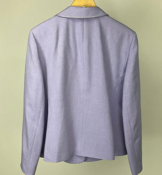 LE SUIT LAVENDER BLAZER SZ 16
