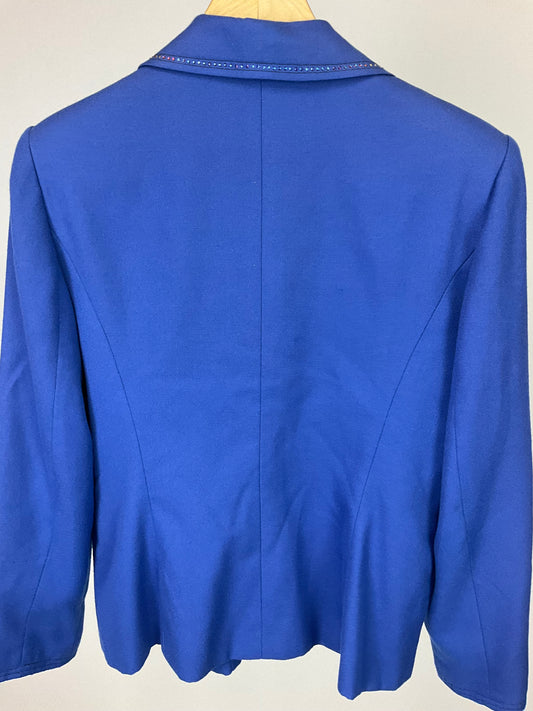 HBS LTD BLUE BLAZER SZ12