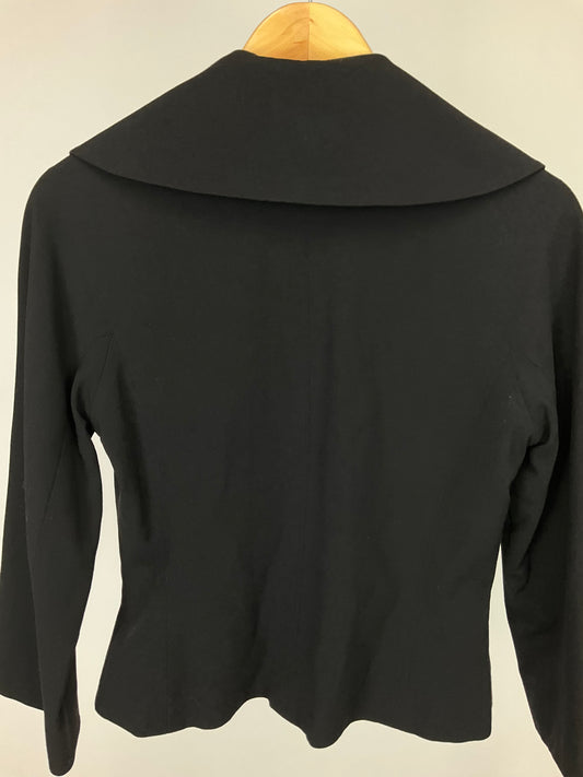 LARRY LEVINE BLACK BLAZER SZ 4