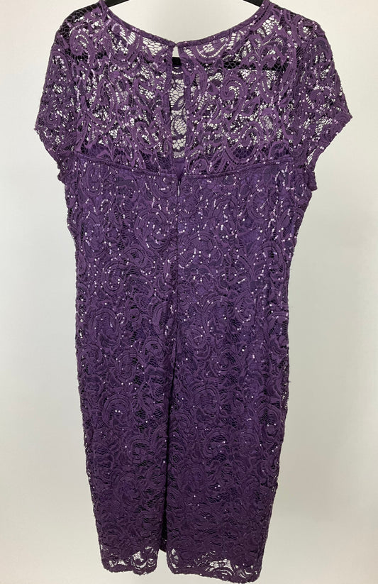 MARINA PURPLE DRESS SZ XL