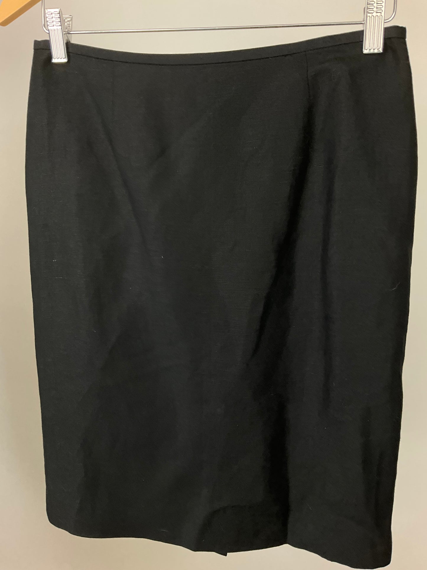 CALVIN KLEIN BLACK/TAN SKIRT SUIT SZ 4