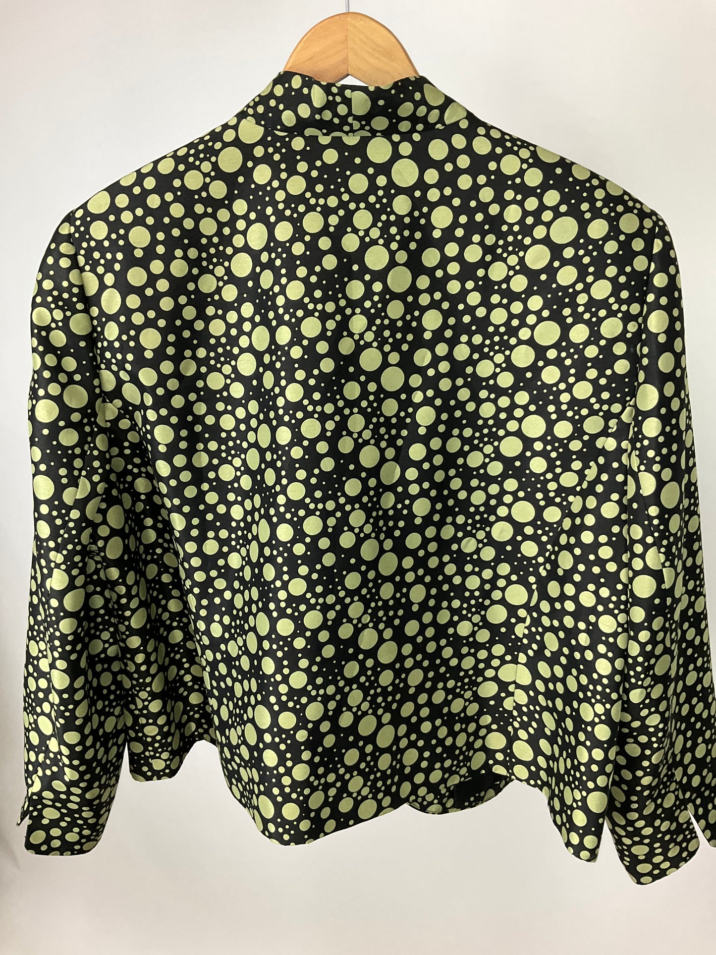 LE SUIT WOMAN GREEN/BLACK BLAZER 22W