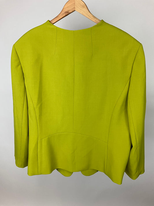 TAHARI GREEN BLAZER SZ 24W