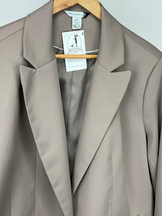 NWT Willow Bay Kahki Blazer 20W/22W/pockets