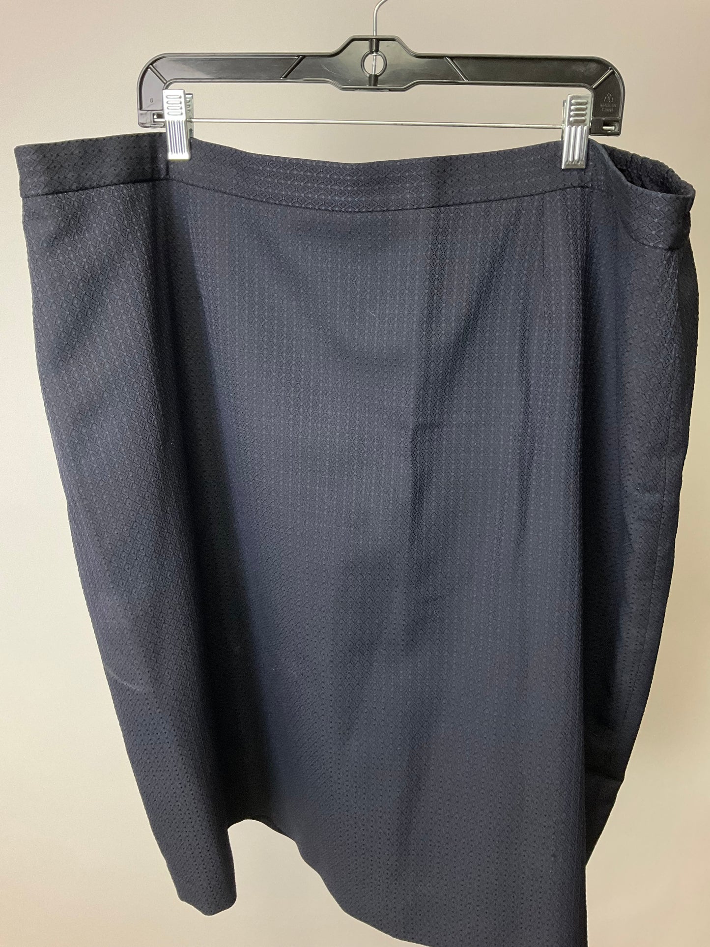 LE SUIT WOMAN BLUE SKIRT SUIT SZ 22W