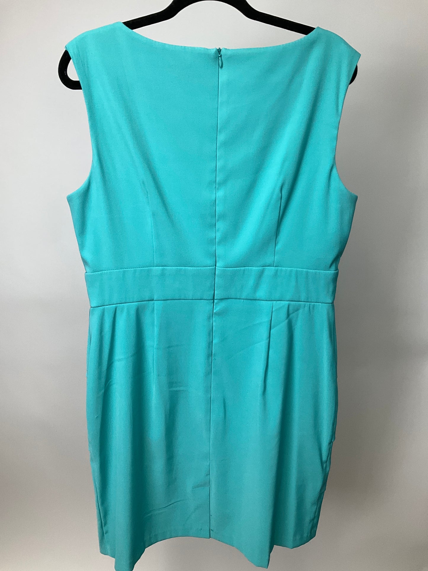 CONNECTED APPAREL TURQUOISE DRESS SZ 16