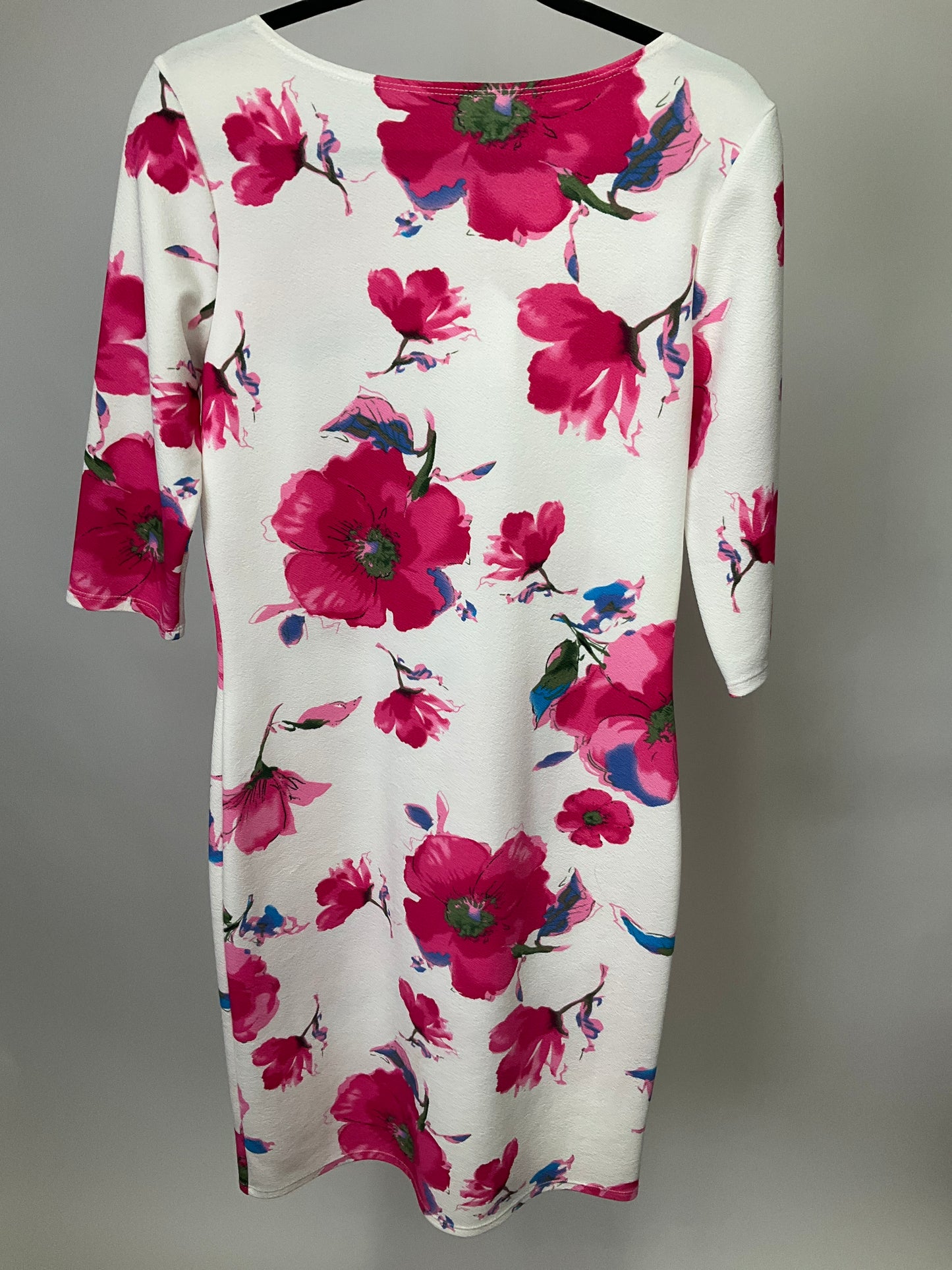 NO BRAND PINK FLORAL DRESS SZ SM