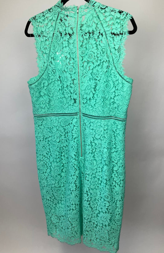 BARDOT GREEN LACE DRESS SZ 12