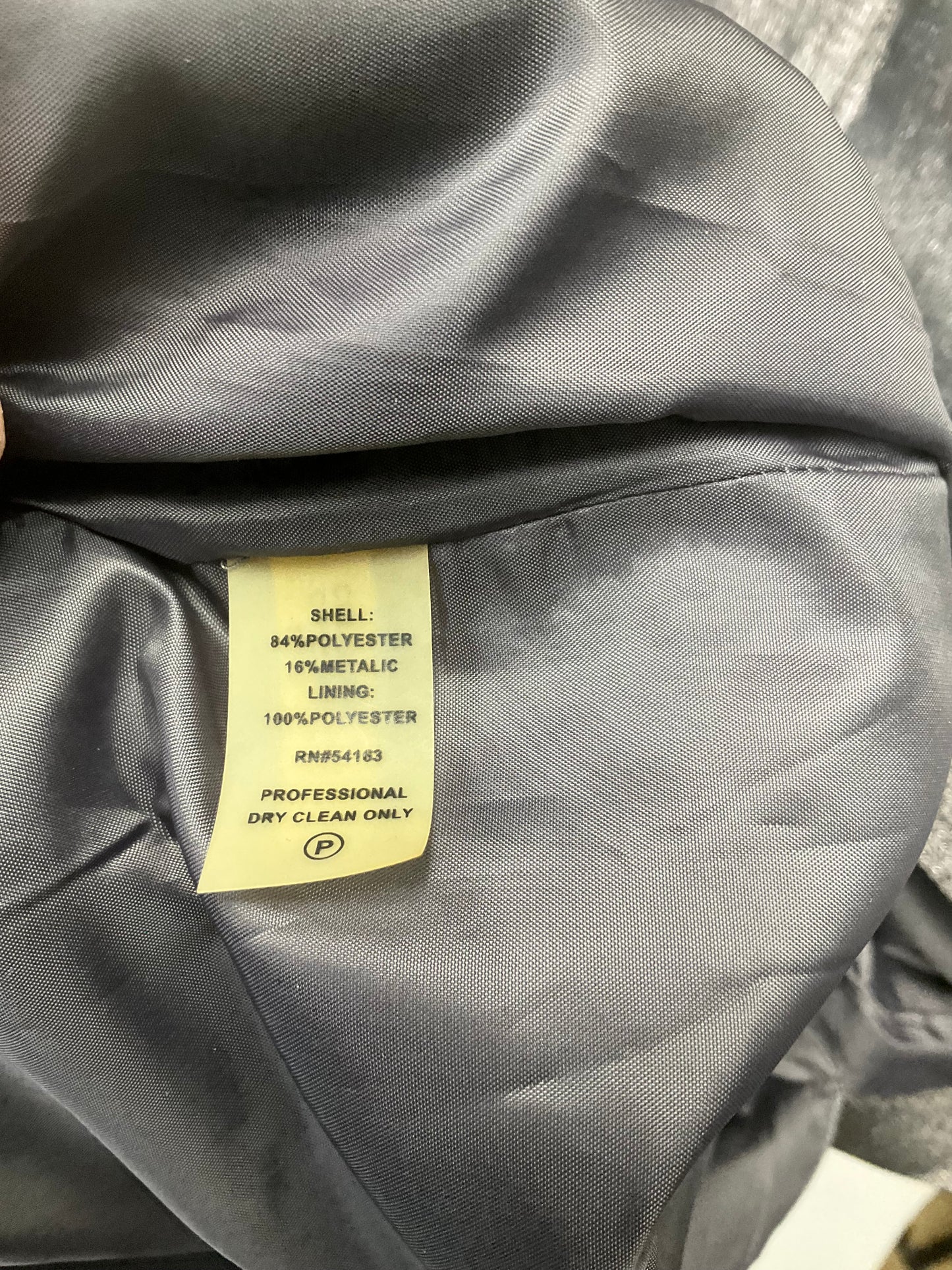 CALVIN KLEIN STEEL METAL DRESS SZ 12