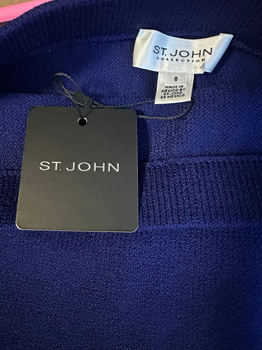 ST JOHN PURPLE SKIRT SUIT SZ 8