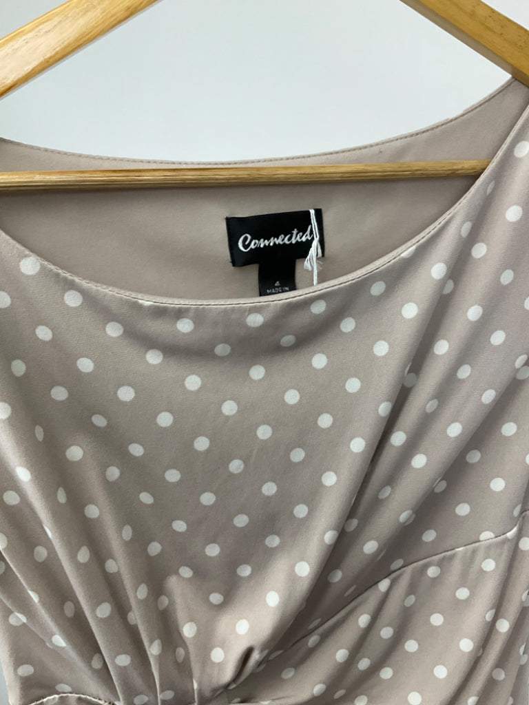 CONNECTED TAN DRESS SZ 4