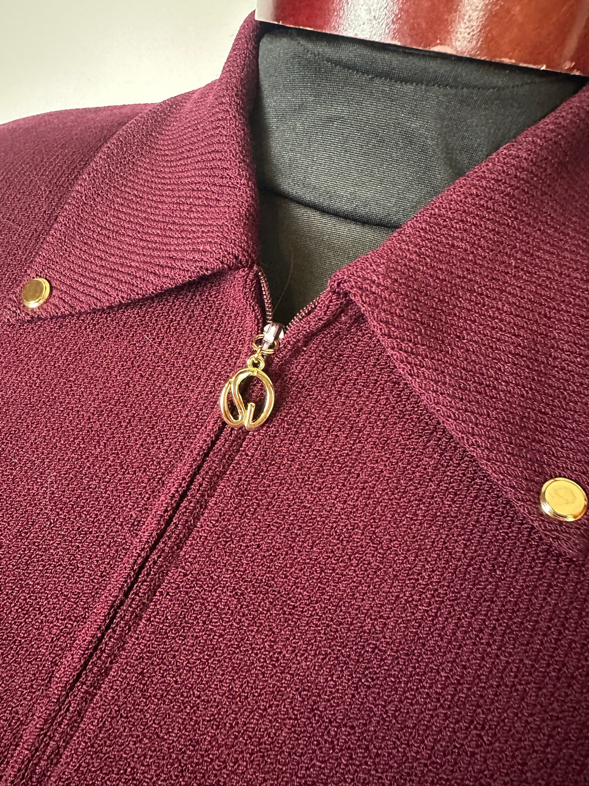 ST JOHNS BURGUNDY PANTS SUIT