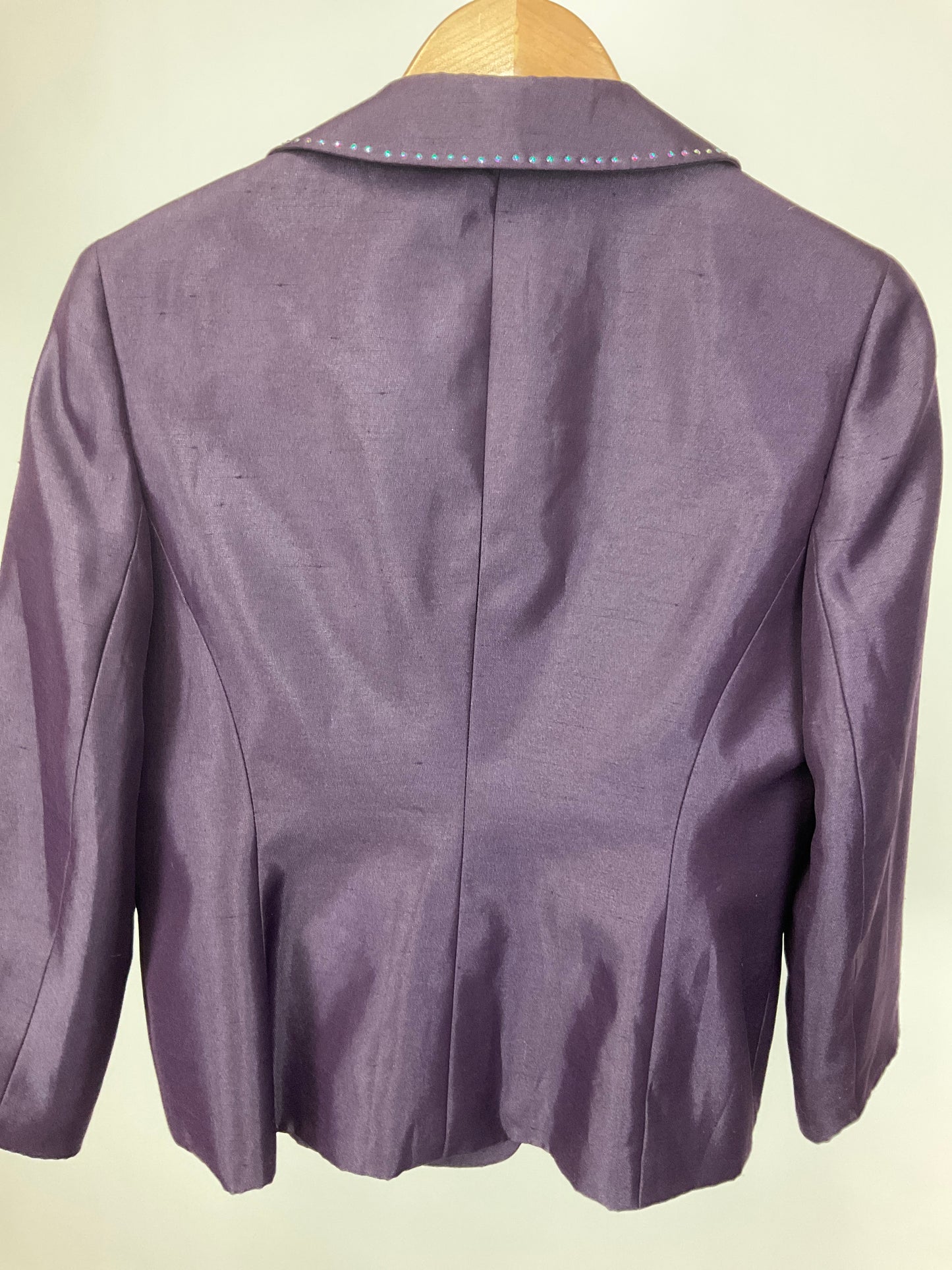 LE SUIT PLUM BLAZER SZ 12