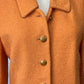 ST JOHN COLLECTION ORANGE SKIRT SUIT SZ 8-12.