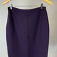 ST JOHN COUTURE PURPLE SKIRT SUIT SZ 2