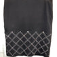 WHBM BLACK BEADED SKIRT SZ 8