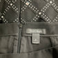 WHBM BLACK BEADED SKIRT SZ 8