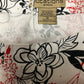 NOTATIONS ORANGE/BLACK FLORAL SKIRT S 3X