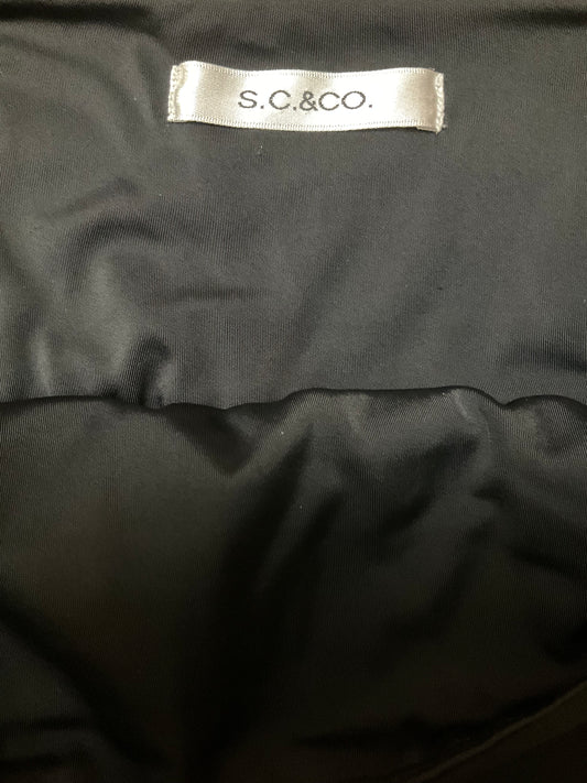S.C & CO. BLACK SKIRT SZ XL