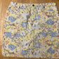 LIZ CLAIBORNE YELLOW FLORAL SKIRT SZ 16