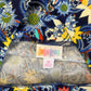 LULAROE BLUE/ORANGE SKIRT SZ M