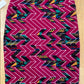 LULAROE PINK PATTERN SKIRT SZ M