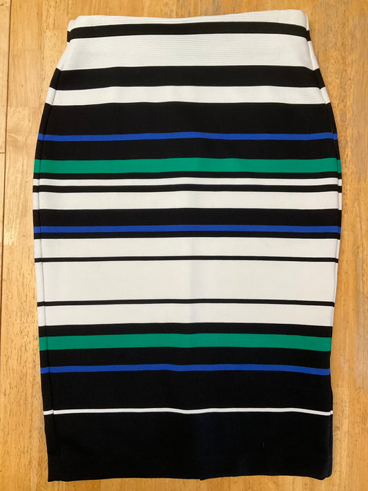 ECI NEW YORK STRIPED SKIRT SZ S