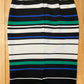 ECI NEW YORK STRIPED SKIRT SZ S